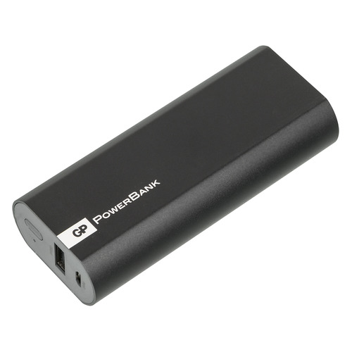 фото Внешний аккумулятор (power bank) gp portable powerbank fn05m, 5200мaч, черный [gpfn05mbe-2crb1]