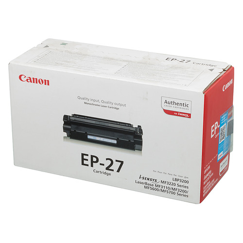 

Картридж Canon EP-27, черный / 8489A002, EP-27