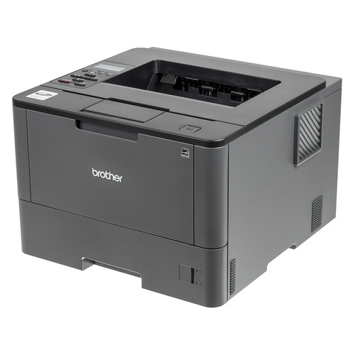 Принтер лазерный BROTHER HL-L5200DW лазерный, цвет: черный [hll5200dwr1]