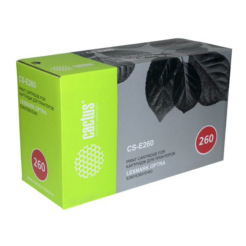 

Картридж Cactus CS-E260, E260A21E, черный / CS-E260, CS-E260