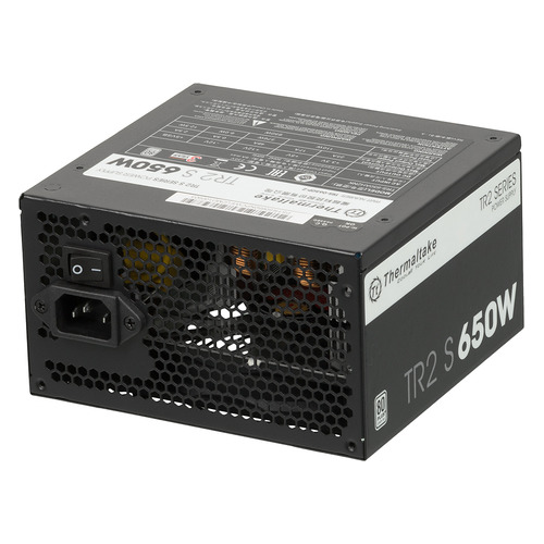 фото Блок питания thermaltake tr2 s, 650вт, 120мм, черный, retail [ps-trs-0650npcweu-2]