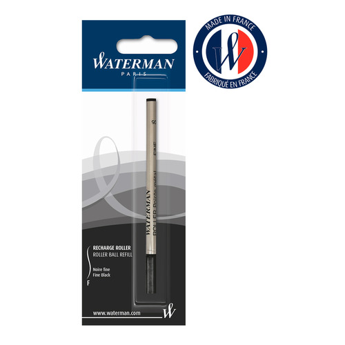 

Стержень роллер Waterman Refill RB (1964019) F 0.5мм черный чернила блистер, Refill RB