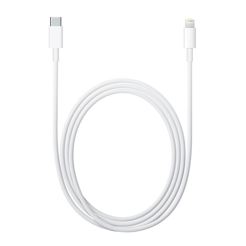 фото Кабель apple mkq42zm/a, lightning (m) - usb type-c (m), 2м, белый