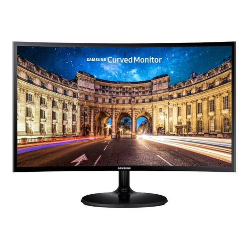 фото Монитор samsung c24f390fhi 23.5", черный [lc24f390fhixci]