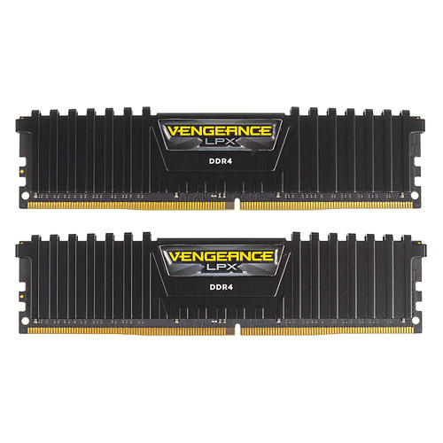 фото Модуль памяти corsair vengeance lpx cmk32gx4m2a2400c16 ddr4 - 2x 16гб 2400, dimm, ret