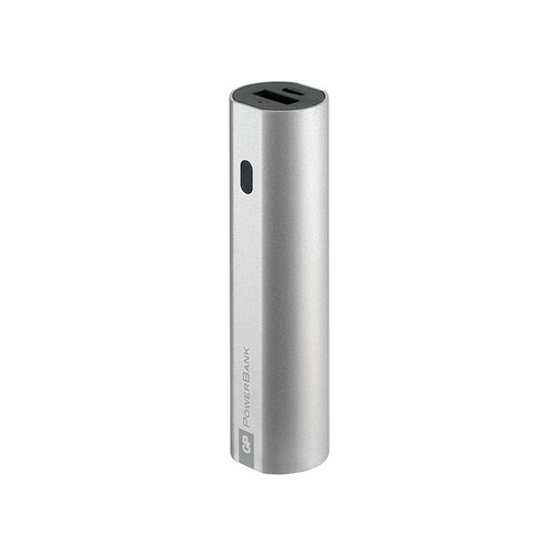 

Внешний аккумулятор (Power Bank) GP Portable PowerBank FN03M, 3000мAч, серебристый [gpfn03mbe-2crb1]