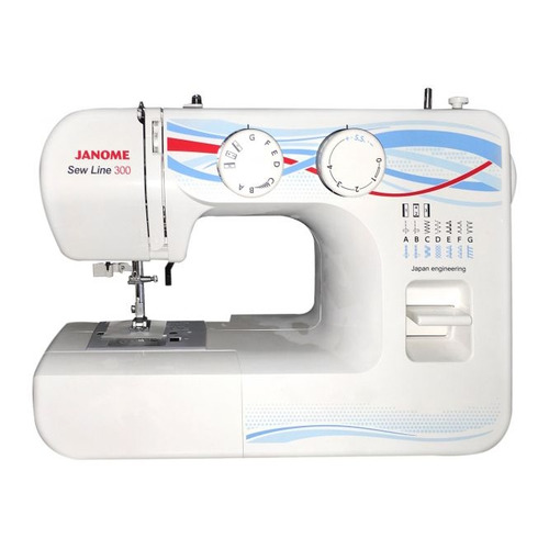 фото Швейная машина janome sew line 300 белый