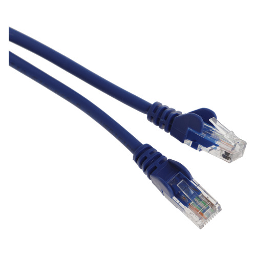 фото Кабель патч-корд lanmaster utp, вилка rj-45, вилка rj-45, кат.5е, lszh, 1м, синий [lan-pc45/u5e-1.0-bl]