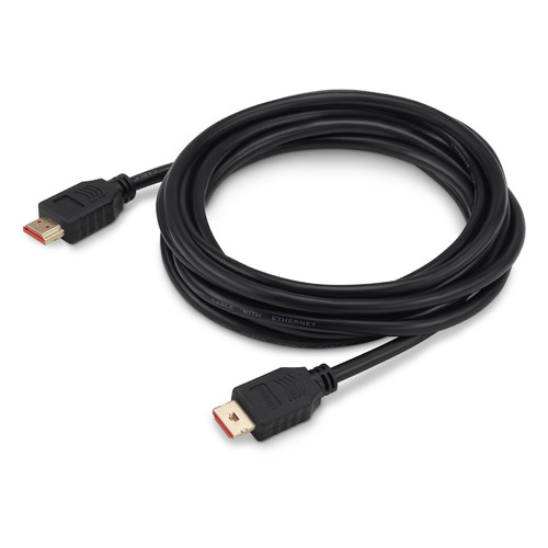 фото Кабель аудио-видео buro hdmi 1.4, hdmi (m) - hdmi (m) , ver 1.4, 3м, gold черный [bhp hdmi v1.4 3m lock]