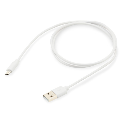 

Кабель BURO micro USB B (m), USB A(m), 0.8м, белый [bhp microusb 0.8]