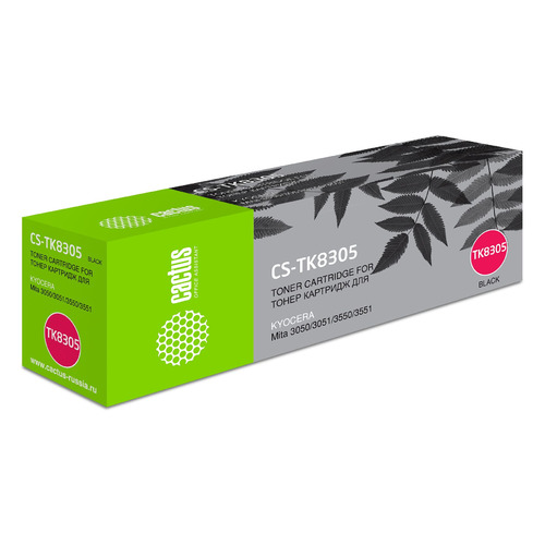 

Картридж Cactus CS-TK8305, черный / CS-TK8305, CS-TK8305