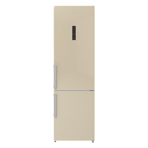 

Холодильник GORENJE NRK6201MC-0, двухкамерный, бежевый/серебристый