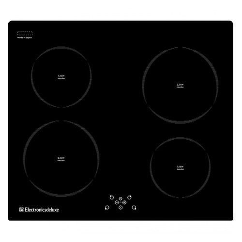 фото Варочная панель electronicsdeluxe 595204.01 эви, индукционная, независимая, черный