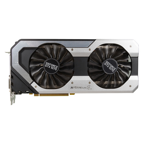 

Видеокарта PALIT nVidia GeForce GTX 1070 , PA-GTX1070 JETSTREAM 8G, 8Гб, GDDR5, Ret [ne51070015p2-1041j]