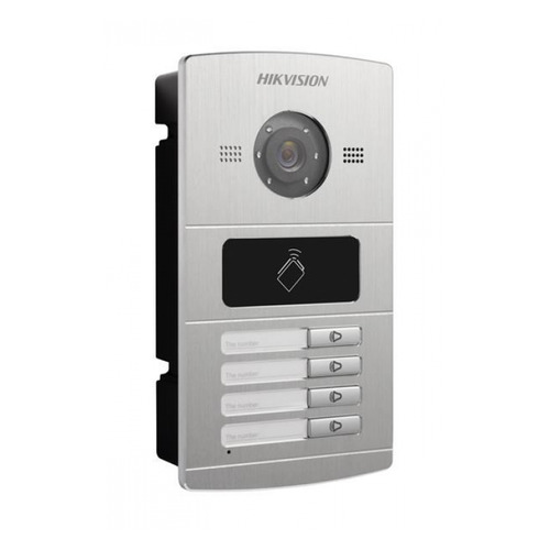 

Видеопанель HIKVISION DS-KV8402-IM, цветная, накладная, серебристый