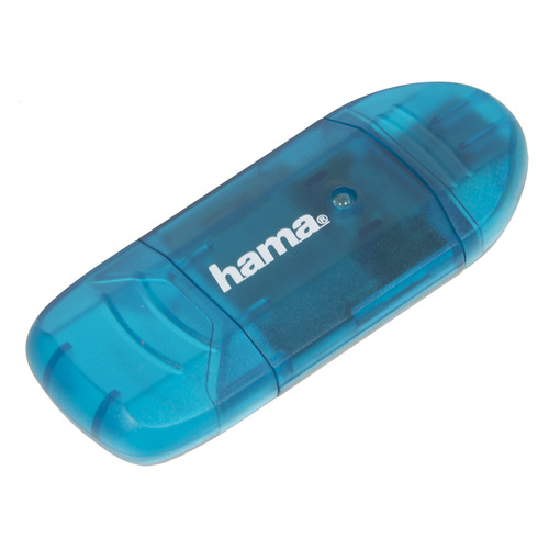 

Картридер внешний HAMA H-114730, синий [00114730], H-114730