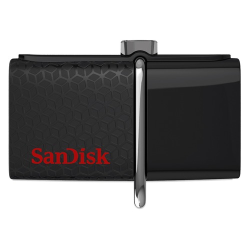 

Флешка USB SANDISK Ultra Dual 16Гб, USB3.0, черный [sddd2-016g-gam46]