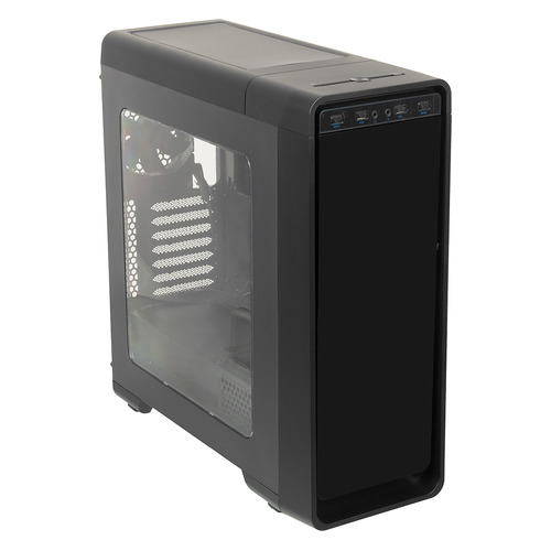 

Корпус ATX THERMALTAKE Versa U21, Midi-Tower, без БП, черный