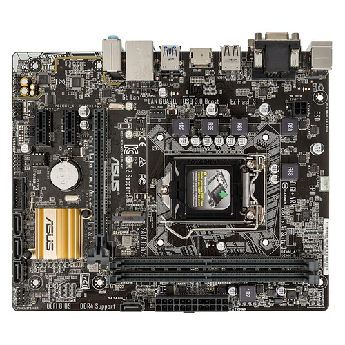 

Материнская плата ASUS H110M-A/M.2, LGA 1151, Intel H110, mATX, Ret
