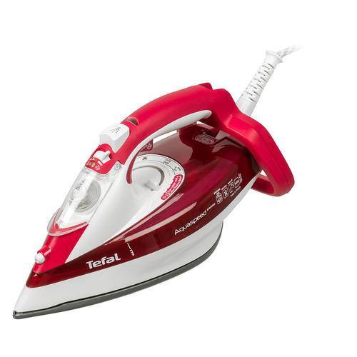 

Утюг TEFAL FV5535E0, 2600Вт, красный/ белый [1830005887], Красный и белый