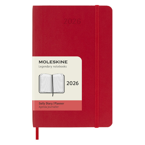 

Ежедневник MOLESKINE Classic Soft 400стр, Красный