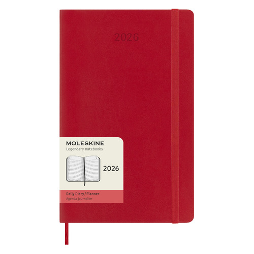 

Ежедневник MOLESKINE Classic Soft 400стр, Красный