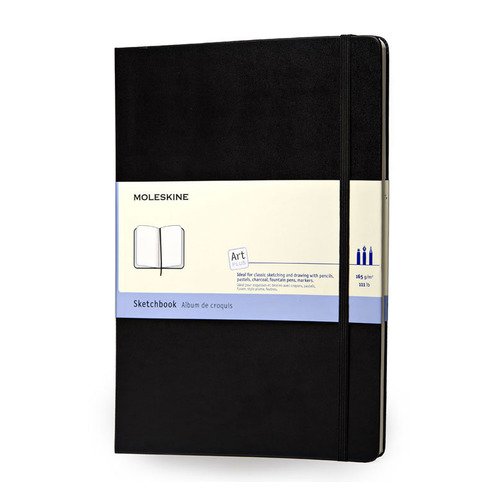 

Блокнот Moleskine Art, 80стр, твердая обложка, черный [artqp014], SKETCHBOOK