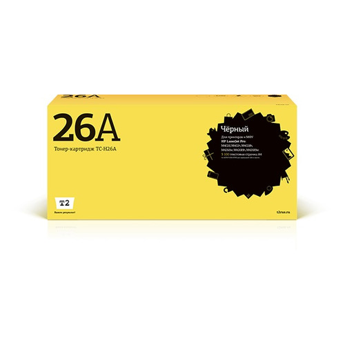 

Картридж T2 TC-H26A, CF226A, черный, TC-H26A