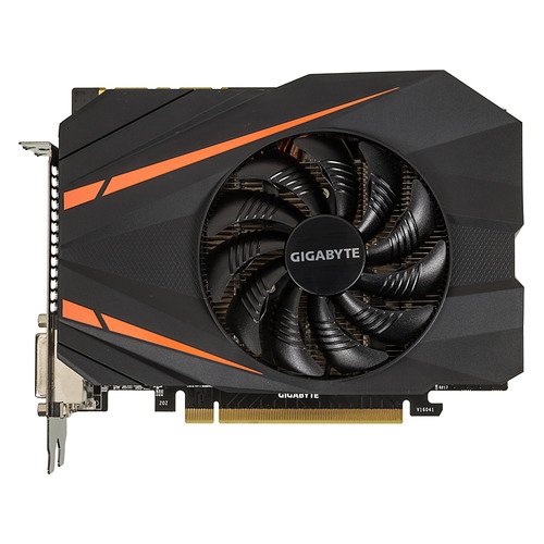 фото Видеокарта gigabyte nvidia geforce gtx 1070 , gv-n1070ixoc-8gd, 8гб, gddr5, oc, ret