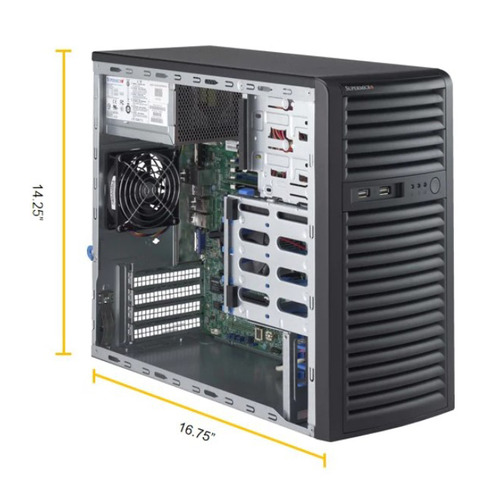 

Платформа SuperMicro SYS-5039D-I 3.5" SAS/SATA 1x300W, SYS-5039D-I