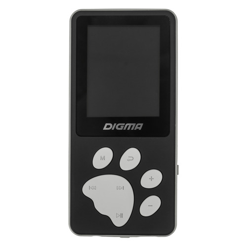 

MP3 плеер DIGMA S3 flash 4ГБ черный/серый