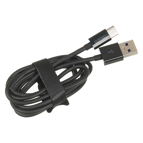 

Кабель DEPPA USB Type-C (m), USB 3.0 A(m), 1.2м, черный [72206]