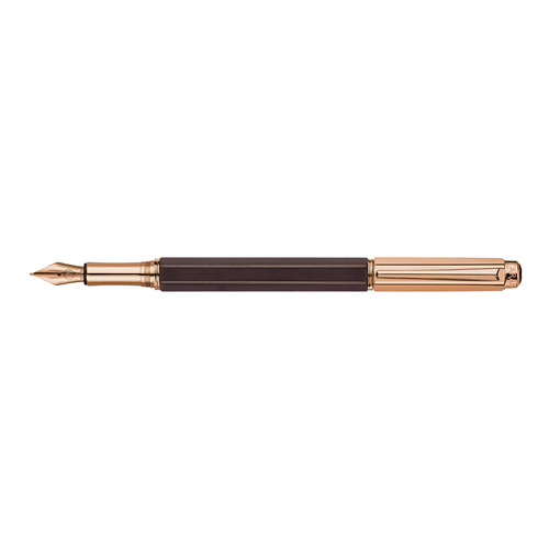 

Ручка перьев. Carandache Varius Ebony (4490.132) Rose Gold Plated F золото 18K подар.кор., Ebony