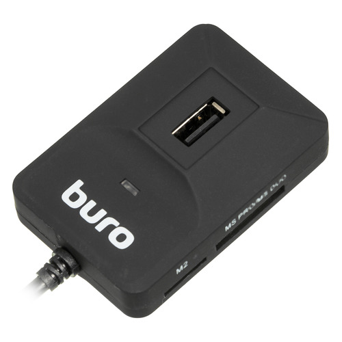 

Картридер внешний Buro BU-CR/HUB3-U2.0-0688, черный, BU-CR/HUB3-U2.0-0688
