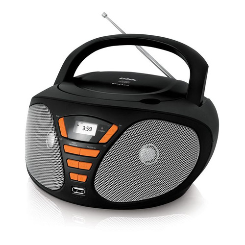

Аудиомагнитола BBK BX180U, черный и оранжевый