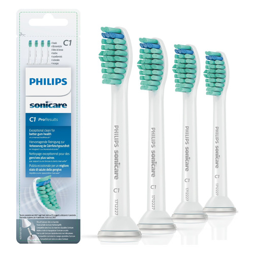 

Сменные насадки Philips Sonicare HX6014/07 ProResults, 4 шт, HX6014/07 ProResults