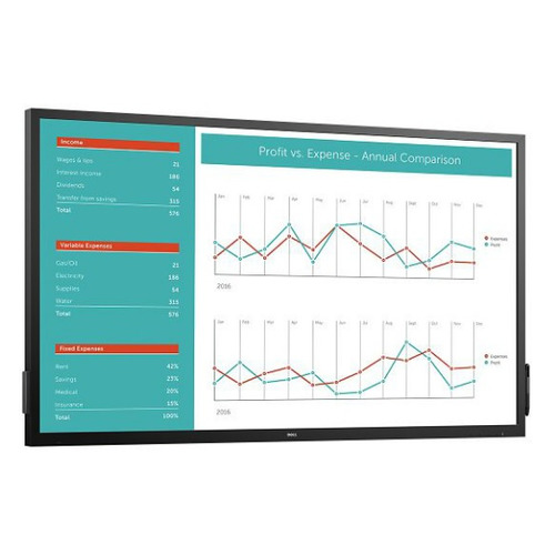 фото Монитор dell c7017t 69.5", черный [7017-4855]
