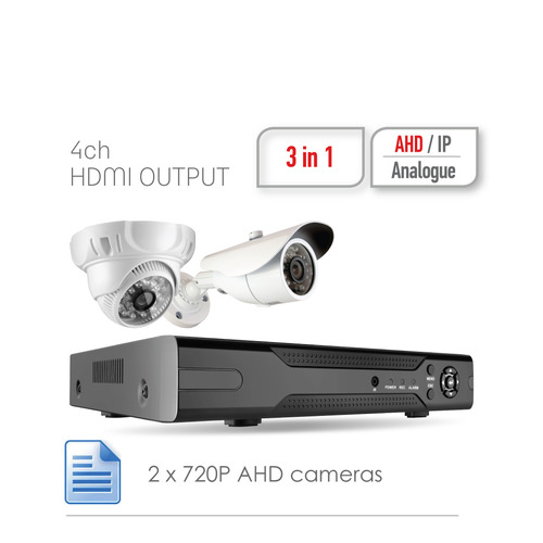 

Комплект видеонаблюдения GINZZU HK-420D, HK-420D