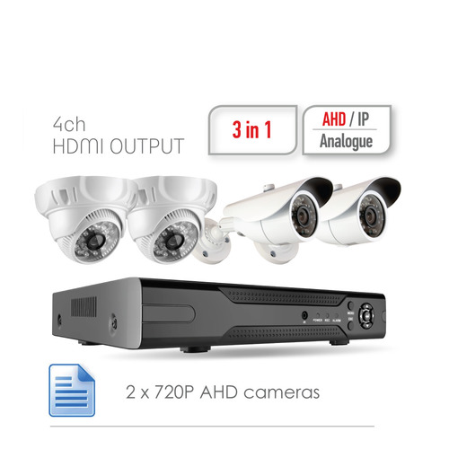 

Комплект видеонаблюдения GINZZU HK-440D