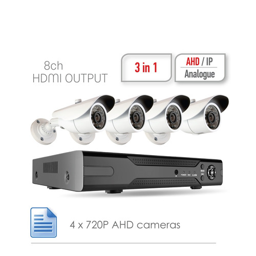 

Комплект видеонаблюдения GINZZU HK-840D