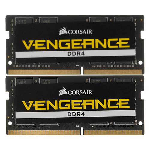 фото Модуль памяти corsair vengeance cmsx32gx4m2a2666c18 ddr4 - 2x 16гб 2666, so-dimm, ret