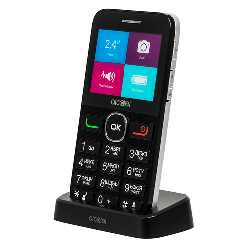 

Мобильный телефон ALCATEL Tiger XTM 2008G, серебристый