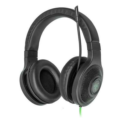 

Гарнитура игровая RAZER Kraken Essential, для компьютера, мониторные, черный / зеленый [rz04-01720100-r3r1]