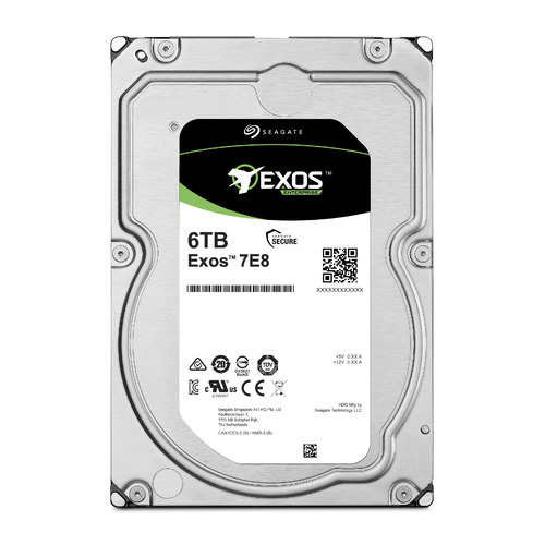 

Жесткий диск SEAGATE Exos ST6000NM0115, 6Тб, HDD, SATA III, 3.5"