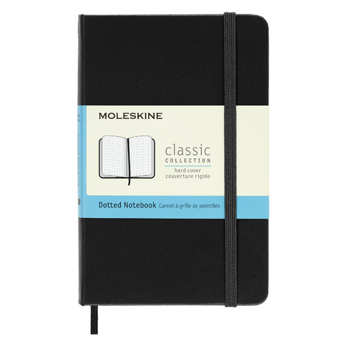 

Упаковка блокнотов MOLESKINE CLASSIC, 192стр, пунктир, твердая обложка, черный [mm713]