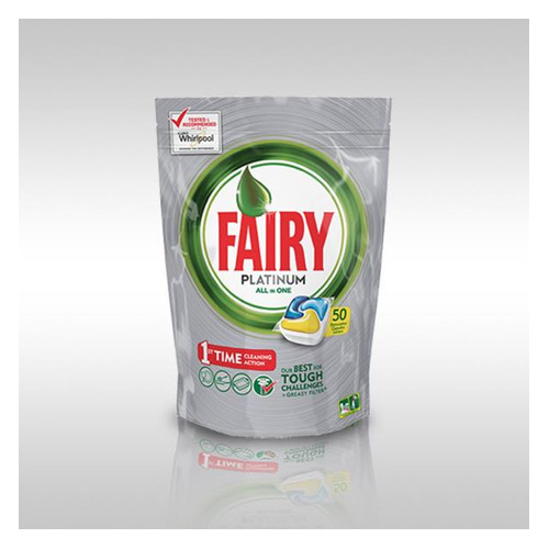 

Капсулы FAIRY Platinum для посудомоечных машин, 50шт [fr-81576423], Platinum