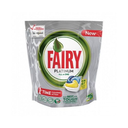 

Капсулы FAIRY Platinum для посудомоечных машин, 27шт [fr-81576785], Platinum