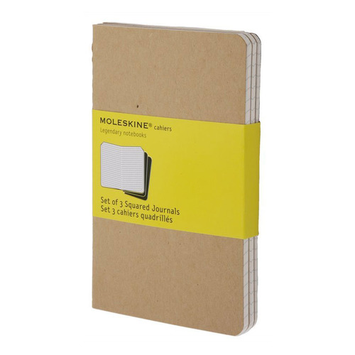 

Блокнот Moleskine CAHIER JOURNAL Large 130х210мм обложка картон 80стр. клетка бежевый (3шт) 6 шт./кор.