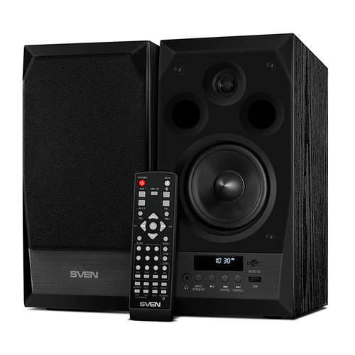 

Колонки Bluetooth Sven MC-10, 2.0, черный [sv-014018], MC-10