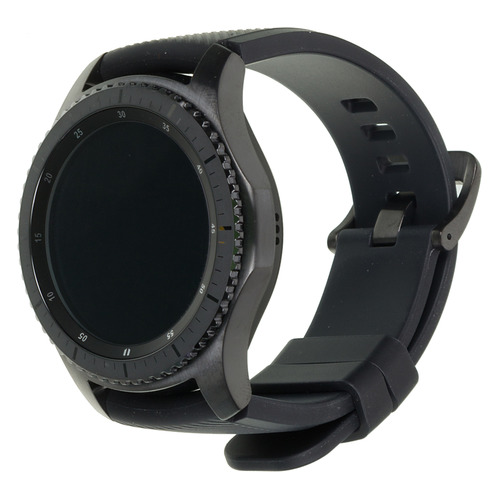 

Смарт-часы SAMSUNG Galaxy Gear S3 Frontier SM-R760, 1.3", титан матовый / черный [sm-r760ndaaser]